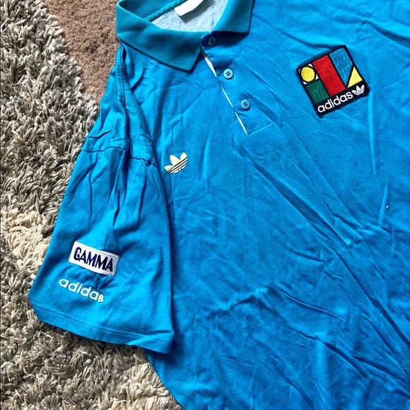 adidas | Shirts | Adidas Vintage 8s Ivan Lendl Tennis Polo Shirt | Poshmark